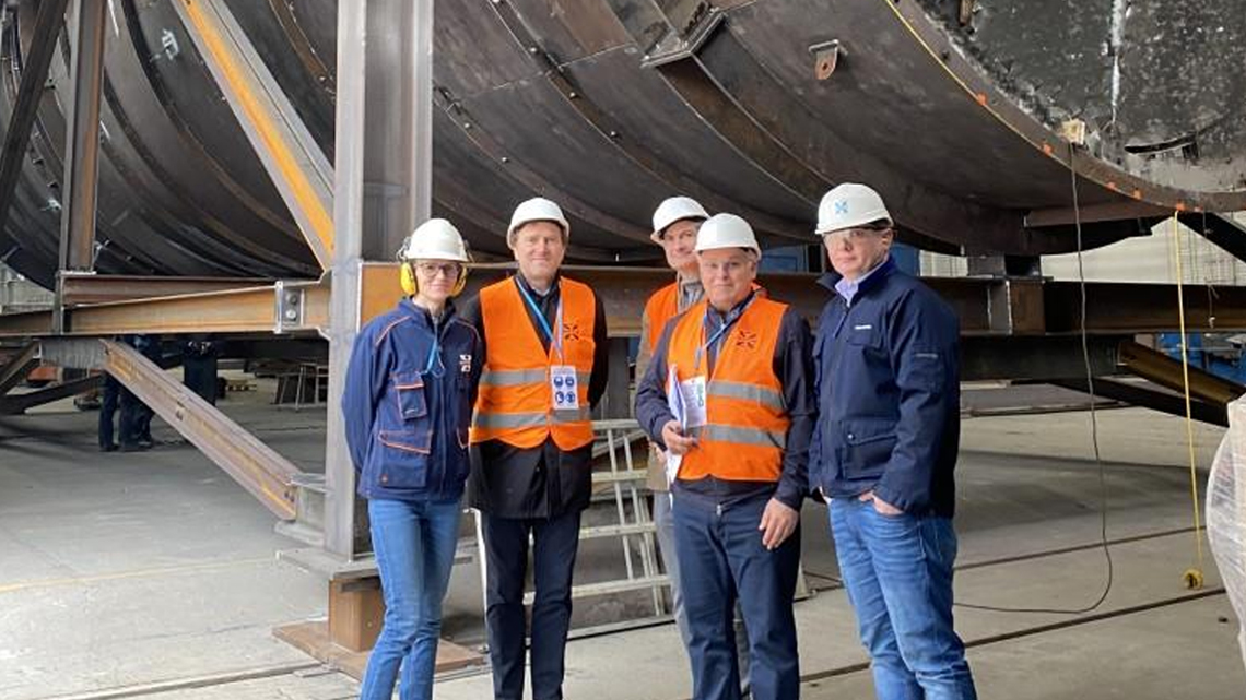 Visit by representatives of the French company EDF