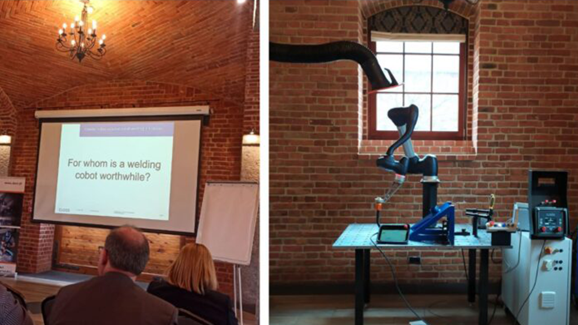 Welding seminar "Cobot in welding process automation"