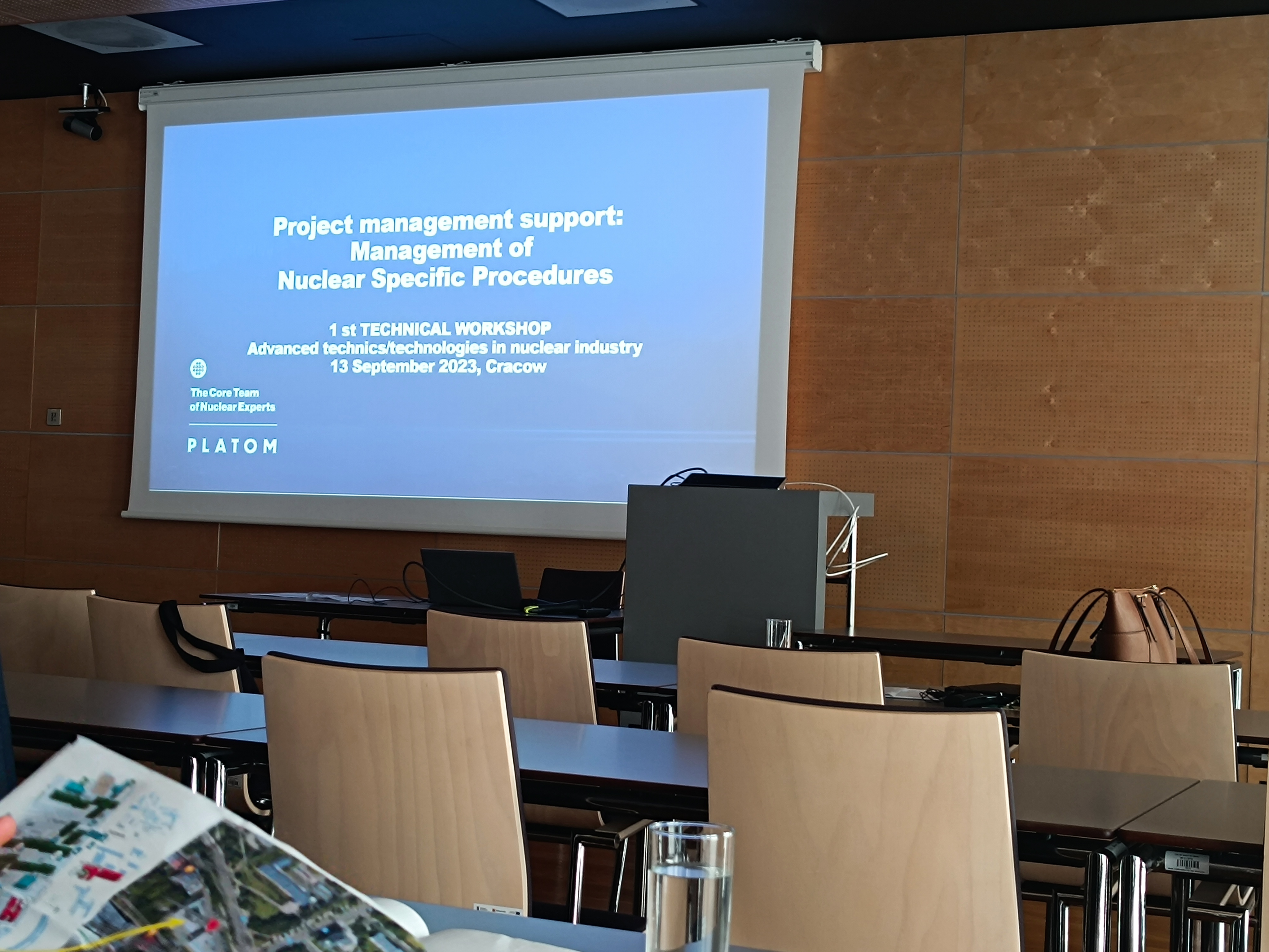 Warsztaty techniczne prezentujące zaawansowane techniki/technologie w sektorze jądrowym