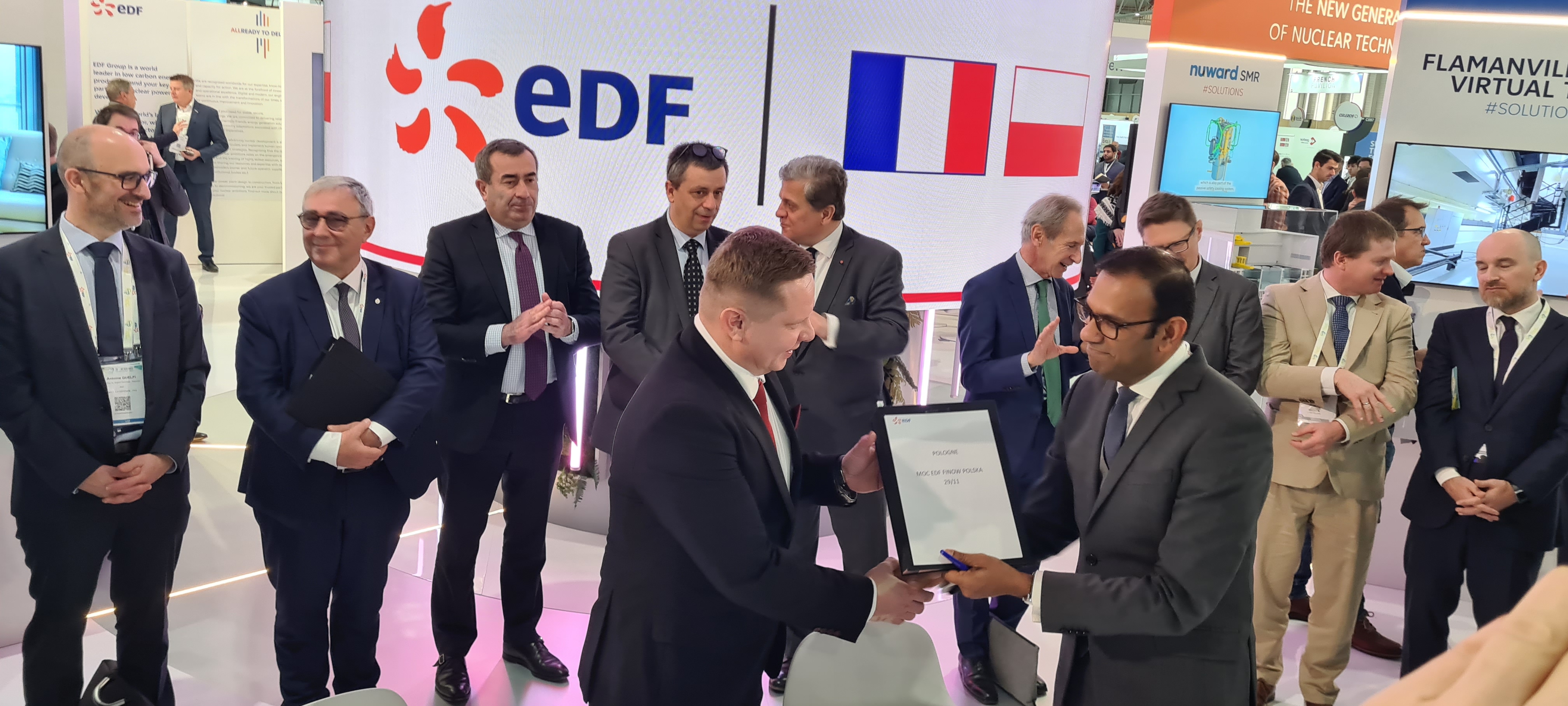 World Nuclear Exhibition 2023 in Paris