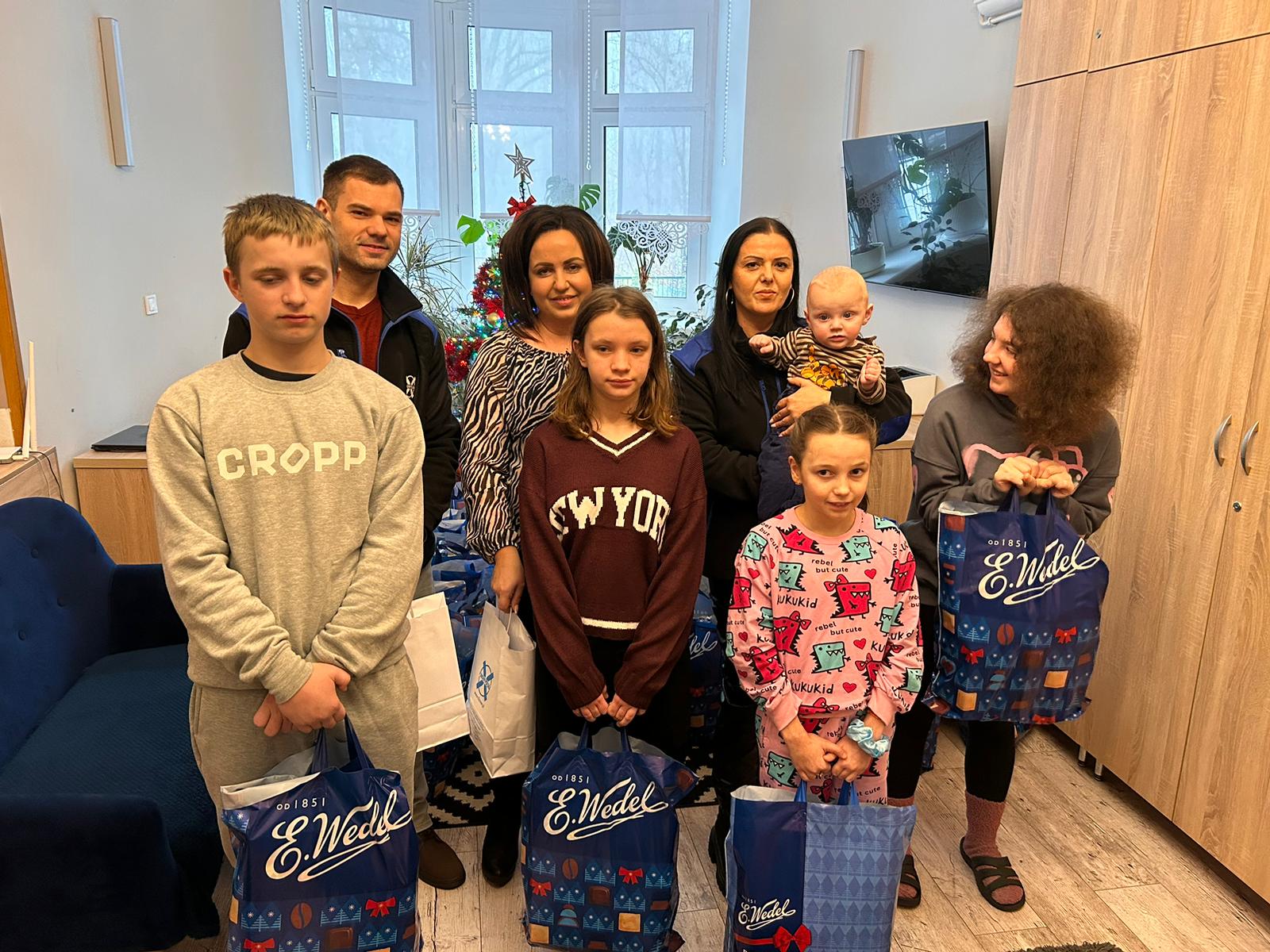 Christmas packages for the alumni of the Children's Home in Malachow
